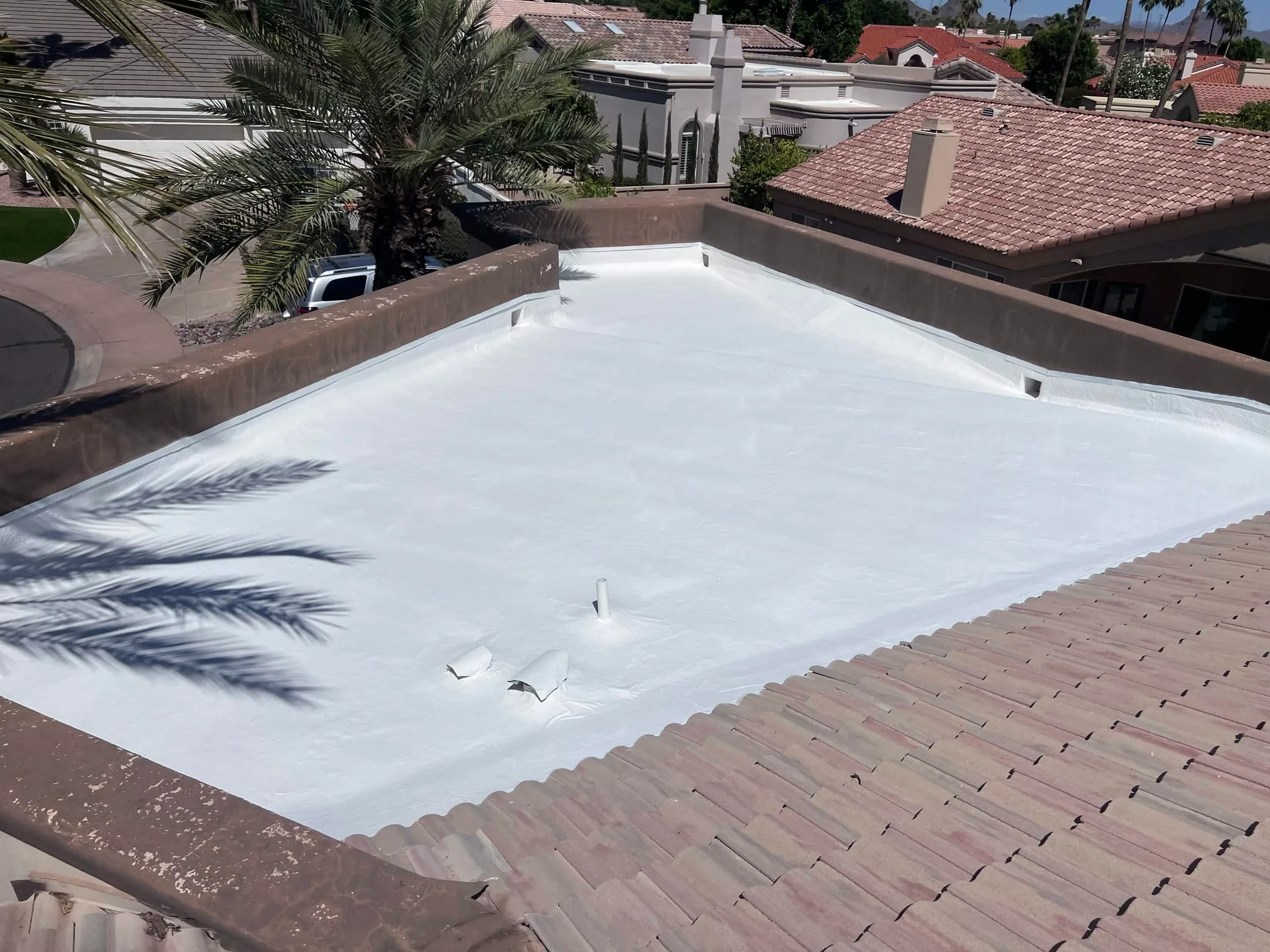 Kellum Roofing project for George Mevawala